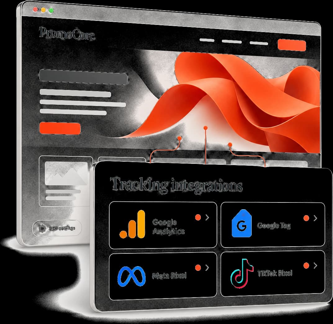 SEO & analytics ready
